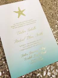 Starfish Wedding Invitations For Beach Weddings Beach Theme Wedding Invitations Beach Wedding Invitations Diy Wedding Invitations Diy