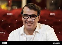 Actor Luis Merlo poses during a portrait session at the Alcazar theater in  Madrid. (Photo by Atilano Garcia
