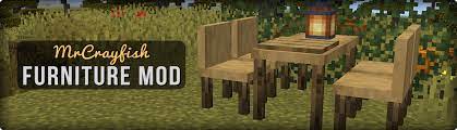 This post uses images only to display details, screenshots, and download links for mrcrayfish's furniture mod. Mrcrayfish S Furniture Mod Mods Minecraft Curseforge