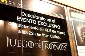 Resultado de imagen de trono de hierro fnac