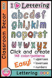 Alphabet soup magnetic letter match.pdf. I Love Lettering Alphabet Letters Display Lettering Lettering Alphabet Display