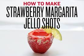 How To Make Strawberry Margarita Jello Shots Strawberry Margarita Jello Shots Margarita Jello Shots Shot Recipes