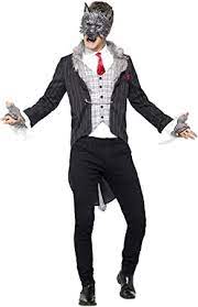 Large horse fresian size bad wolf costume. Smiffys Men S Big Bad Wolf Costume Grey M Amazon De Spielzeug
