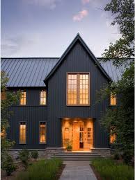 Vertical siding is not a new exterior technique, but it has certainly become much more popular in residential areas in recent years. Gray House Exterior Modern Farmhouse Exterior Farmhouse Exterior