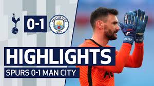 Manchester city extended their winning run to 16 games and their lead at the top of the premier league to seven points as they easily defeated tottenham at etihad stadium. Highlights Spurs 0 1 Man City Carabao Cup Final 2021 Youtube