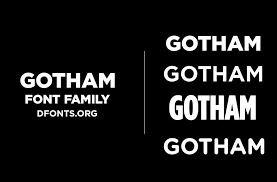 Looking for a stylish font to take your design project up a notch? Gotham Font Family