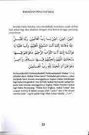 Bacaan doa setelah selesai sholat fardhu 5 waktu tulisan latin beserta artinya. Doa Selepas Solat Fardhu Ada 22 Contoh Yang Ringkas