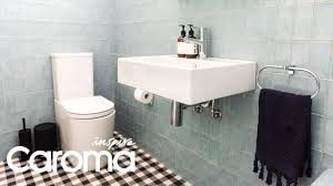caroma profile toilet with water saving