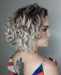 To get the look, ask your stylist for dramatic layered full bangs that sit right below the brow. 20 Chicest Hairstyles For Thin Curly Hair The Right Hairstyles