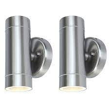 Maybe you would like to learn more about one of these? Project Source Uberhaus 2 Light Outdoor Wall Sconce Stainless Steel 2 Pack St5108t Rona