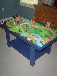 Train Table Top Train Table Model Train Table Train Toy Box