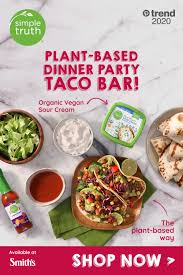 Plant Based Dinner Party Taco Bar In 2020 Plant Based Dinner Plant Based Diet Recipes Vegan Dishes