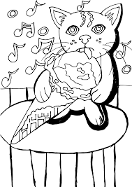 The free coloring sheets can be used by educators or simply by children who love big cat. 10 Free Printable Cat Coloring Pages For Kids Hubpages