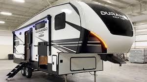Explore the capability of the 2021 dodge durango srt® hellcat suv. 2021 Kz Rv Durango Half Ton D250red Fifth Wheel Quick Tour Youtube