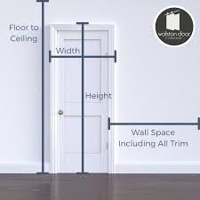 Now we're ready to pull out the tape measure. How To Measure For A Barn Door Walston Door Company