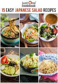 15 Easy Japanese Salad Recipes Just One Cookbook Japanese Salad Recipes Japanese Salad Japanese Cooking