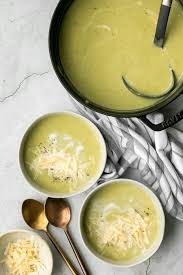 Creamy, delicate, and incredibly flavorful, cream of broccoli soup turns the humble broccoli into a delicacy. Light Cream Of Broccoli Soup Ahead Of Thyme