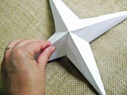 1) to make your origami lucky stars, you will need a strip of paper. How To Make Christmas Paper Star Decorations Hgtv