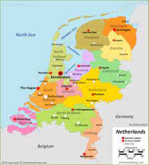 Detailed road, administrative, physical and topographical maps of netherlands. Netherlands Maps Maps Of Netherlands