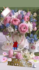 Birthday Card Video Happy Birthday Flower Happy Birthday Gifts Happy Birthday Wishes