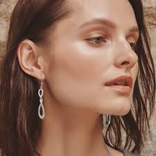 Paire De Boucles D'oreilles Amanda Empire Twist