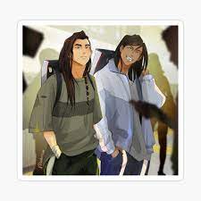 Korra and Kuvira by Mashersan Korvira