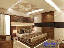 This traditional bright master bedroom retreat has a white painted vaulted ceiling and exposed rafters with soft white upholstered furnishings. False Ceiling 2018 New False Ceiling Designs For Bedroom 2018 Bedroom Ceiling With Bedroom False Ceiling Design Ceiling Design Bedroom False Ceiling Bedroom