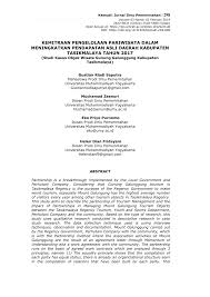 Perbedaan reguler dan kemitraan umy. Pdf Kemitraan Pengelolaan Pariwisata Dalam Meningkatkan Pendapatan Asli Daerah Kabupaten Tasikmalaya Tahun 2017 Studi Kasus Objek Wisata Gunung Galunggung Kabupaten Tasikmalaya