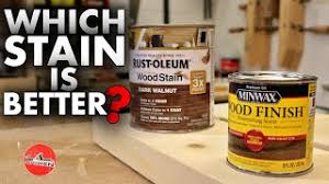 Wood stain varathane premium fast dry wood stain. Wood Stain Test Winwax Or Rust Oleum Youtube