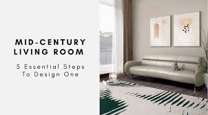 Mid century modern living room carpet. Mid Century Modern Living Room Essential Home Mid Century Furniture