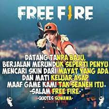 Because only in this game i can shoot without getting turned down greetings from free fire. Caption Anak Gamers Free Fire Facebook