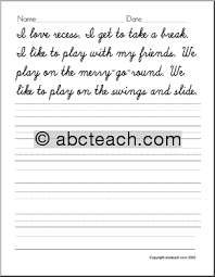 Second grade handwriting worksheets encourage your child to write beautifully. Pin By Agnes Brown On Abcteach Cursive Writing Cursive Practice Writing Practice