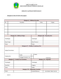 Sebab laporan keuangan ini bisa menjadi acuan bagi. Borang Laporan Kerosakan Bangunan