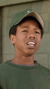 A young Michael B. Jordan acting his little heart out in his film debut,  Hardball.