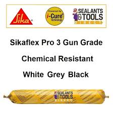Sika Sikaflex Pro 3 Joint Sealant Concrete Grey White Black