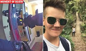 Boxcutter-wielding trans man's eerie last three words as he's shot dead by  cops