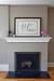 Painted Brick Fireplace Before And After