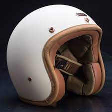 Hedonist Helmet Creme Custom Paint Motorcycle Custom Cars Paint Helmet