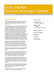 Pdf Tw India Market General Insurance Update July 2015