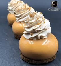 Entremet Poire Caramel Cafe Speculoos 2 0 La Patisserie De Mes Envies Recette Dessert Patisserie Dessert Gastronomique