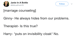 75 Magically Hilarious Harry Potter Tweets Will Cast A Laughter Spell On You Harry Potter Headcannons Harry Potter Jokes Harry Potter Fan