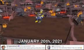 Did The Simpsons Predict Capitol Riots Daily Mail Online Whilst it looks like much of central london residential has stabilised and is perhaps turning if i wonder if in other areas/property types in 2021 will be like 2009, where we were buying properties at rock bottom prices. did the simpsons predict capitol riots