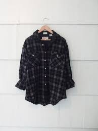 Black And Grey Flannel Shirt Vintage Oversized Flannel Shirt Black And Grey Oversized Flannel Clothes Flannel Shirt