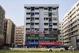 Crowded jerry-rigged apartments