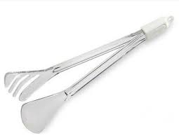 Pampered Chef 3 Way Plastic Tongs 2569 Clear Salad Pasta Server New Sealed Pamperedchef Pasta Server Salad Tongs Pampered Chef
