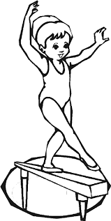 Free gymnastics coloring pages, pommel horse, uneven bars,balance beam and etc.,printable for kids and adults. Gymnastics Coloring Pages 6 Gif 338 675 Pixels Raskraski Risunki Risovat
