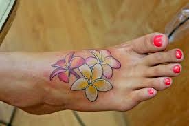 Plumeria Tattoo Melissa Squires Bosi Plumeria Tattoo Hawaiian Tattoo Foot Tattoos