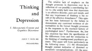 Unhelpful Thinking Styles Cognitive Distortions In Cbt