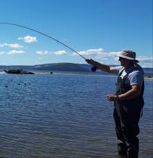 Brad Tong, of Tauranga, today learned to flycast faster than any ...