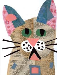 This Item Is Unavailable Etsy Cat Collage Kids Collage Kitten Art